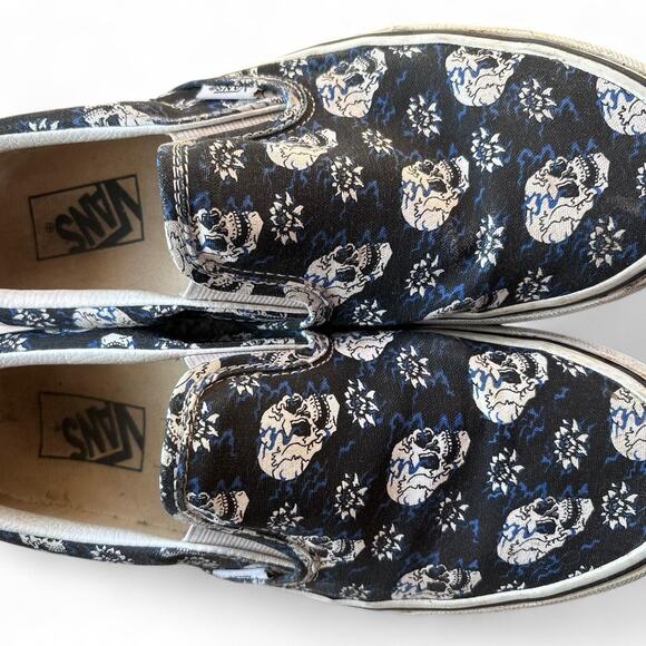 Blue and black skull - Picture 1 of 4